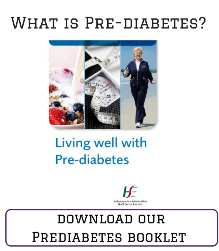 Prediabetes booklet
