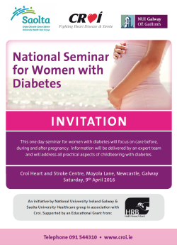 Diabetes in women event