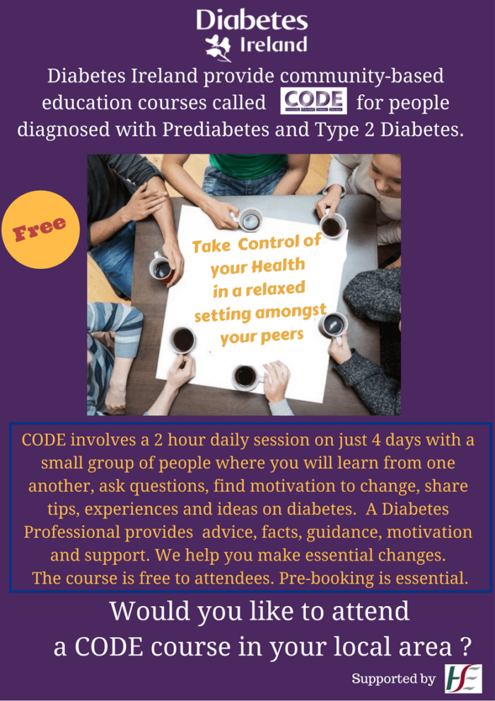 Diabetes Education Programme Diabetes Ireland Diabetes Ireland