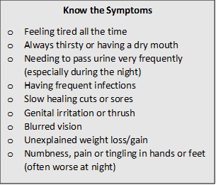 symptoms type 2 corrected