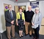 Volunteers John Verling, Margaret Phelan, Dan Murphy and Aileen Horgan pictured at the official opening of The Cork Care Centre is located at Enterprise House, Mary Street, Cork city. Pic Daragh Mc Sweeney/Provision