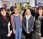 Katie Murphy, Pat Broderick of DIGP and Sinead Lillis and Maria Heffernan of the South Infirmary Hospital pictured at the official opening of The Cork Care Centre is located at Enterprise House, Mary Street, Cork city. Pic Daragh Mc Sweeney/Provision