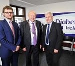 Consultant Endocrinologist Dr. Eoin O'Sullivan, Deputy Lord Mayor of Cork Cllr PJ Hourican; Diabetes Ireland CEO Kieran O'Leary pictured at the official opening of The Cork Care Centre is located at Enterprise House, Mary Street, Cork city. Pic Daragh McSweeney/Provision